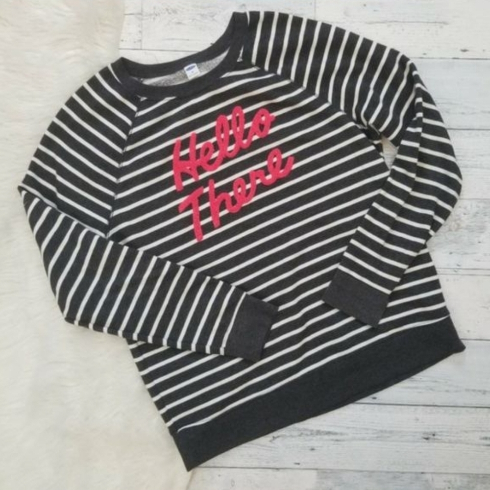 Old Navy Large Relaxed Graphic Crew-Neck Sweatshirt